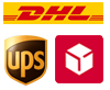 DHL, UPS, DPD